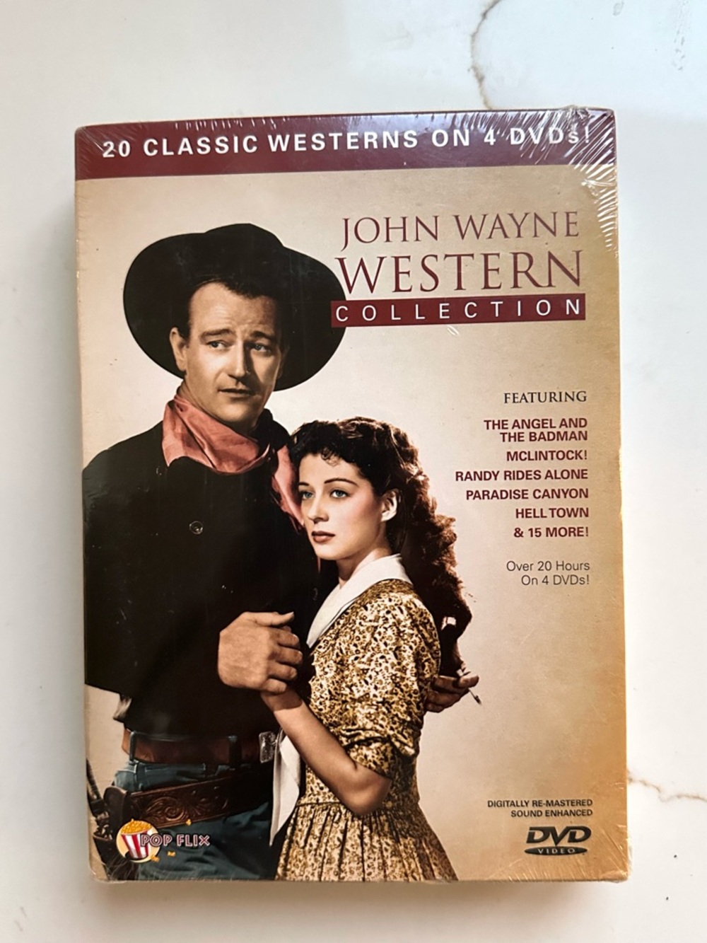 John Wayne Western Collection DVD Set 20 classic movies NWT